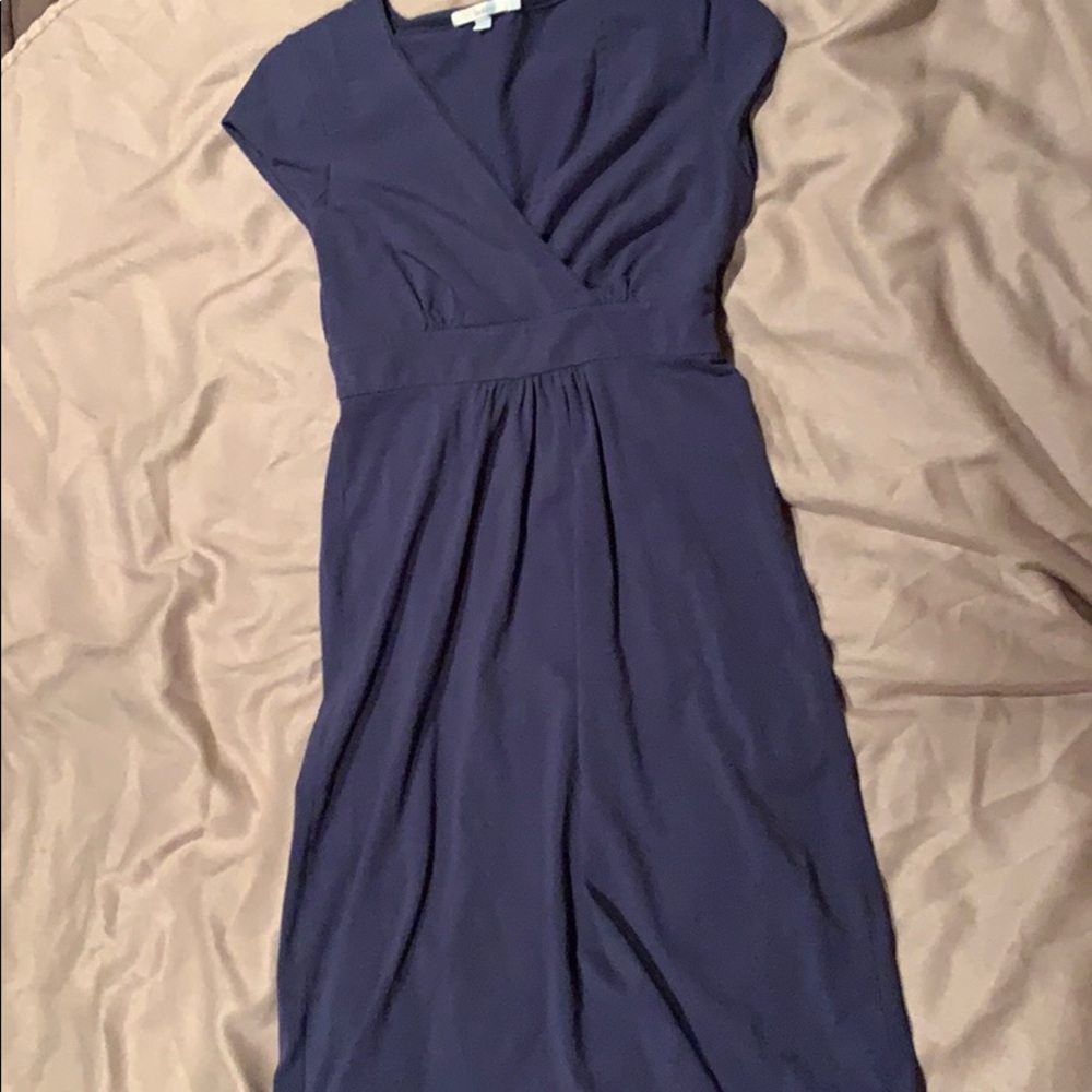 Teacher Style navy blue dress